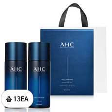 AHC 온리포맨 스킨케어 2종 + 쇼핑백 세트, 13세트