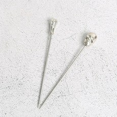 칵테일픽 실버, 상세설명 참조, 해골