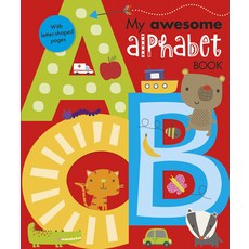 (영문도서) My Awesome Alphabet Book Board Books, Make Believe Ideas, English, 9781783938223