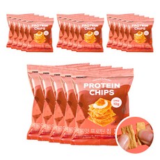 프롬잇 프로틴칩 6종 단일맛 20봉 다이어트 단백질보충 간식, 20개, 40g