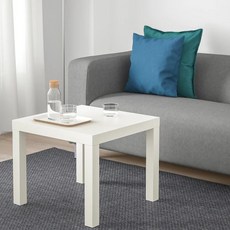 IKEA 이케아 라크 보조 사이드테이블 화이트