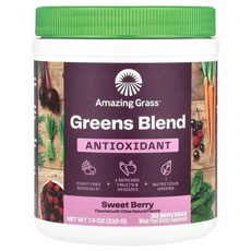 어메이징그라스 Green Blend Antioxidant 스위트 베리 210g(7.4oz), 1개, 210g