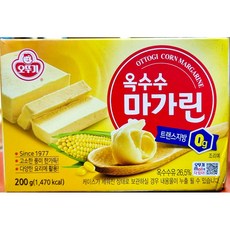 오뚜기 옥수수 마가린 200g x16식자재 식재료 업소용 식당용 대용량 급식용 단체, 16개