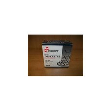 플로피 디스크 플라스틱 사무실 휴대용 스킬크래프트 3.5인치 디스켓 IBM 포맷 - 10팩, 10개