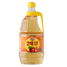 오뚜기 2배 사과식초, 1.8L, 1개