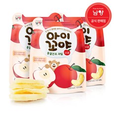 아이꼬야 동결건조 과일 사과, 3개, 15g