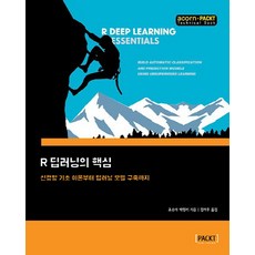 R 딥러닝의 핵심:신경망 기초 이론부터 딥러닝 모델 구축까지, 에이콘출판