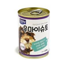 테비토퍼 우마이슈토 강아지캔, 375g, 1개