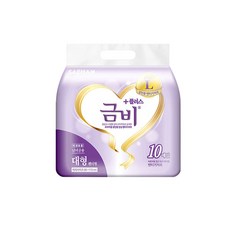금비 남녀공용 팬티 기저귀, 대형, 10개입, 6개