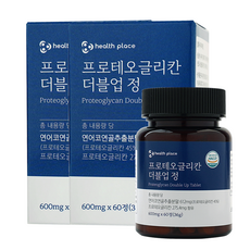 헬스플레이스 프로테오글리칸 더블업 정 612mg, 2박스, 60정