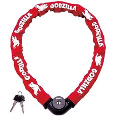 일본직발송 9. 고지라 GODZILLA (고질라) 센터식 극태 체인락 (레드) YD -4339 B0756SRFLZ, One Size_One Color, One Size_One Color, One Color