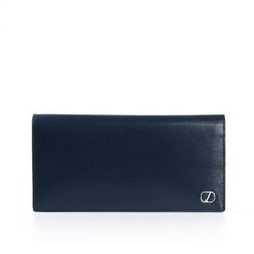 [에르메네질도 제냐] 제냐 Z로고 남상 장지갑 네이비 E1176Z-PLM-BCH