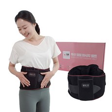 [TV홈쇼핑정품 찜케어] 허리조아 무선 찜질 마사지 벨트 온열찜질기 복대 허리벨트