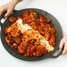 [당일제조발송] 춘천 닭갈비 밀키트 캠핑음식 국내산닭, 1.양념맛, 1개, 1kg