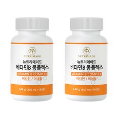 뉴트리메이드 비타민B 콤플렉스 800mg x 180정, 2개