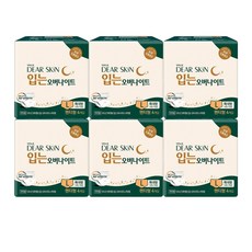 디어스킨 에어엠보 팬티형 입는 오버나이트 특대형 L 4매입(6팩), 6개