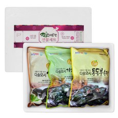 다송냉동3종세트(통동부+기피+깨), 1개