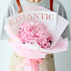 [모리앤] 낭만적인 수국 생화꽃다발