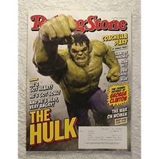 The Incredible Hulk-Rolling Stone Magazine- # 1234-2015 년 5 월 7 일 -George Clinton (Coachella)과 Joan Jett (Joan Jett) 우주 모험, 본상품