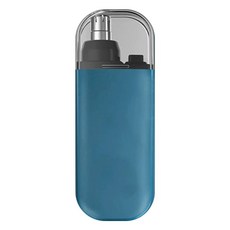 남녀공용 전기 코 헤어 트리머 귀 얼굴 청소 면도기 제거 관리 키트 7000RPM, 파란, 2) 1Pc blue, 1개