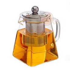 늘DIX 내열유리 차포트 450ML 꽃차주전자