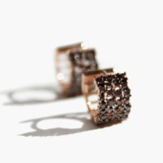 꼬냑다이아원터치귀걸이