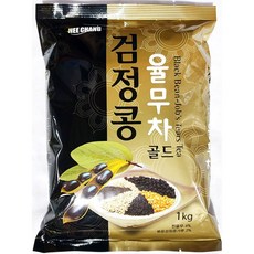 ForU897 분말차 업소 식당 검정콩 율무차 골드 희창 1KG 12개 잡곡차 차류, 1개