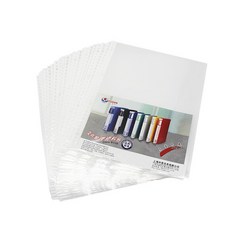 빠 르 고 투명 한 라 이브 러 리 자료 권 30 장 구멍 뚫 림 폴 더 A4 삽 입 된 서류 케이스 다 층 시험 지 학생 들 은 A4 폭 수납 봉투 인증서 로 30 공 파일 링 [폴 더 없 음 100 장] 단일 개 수집, 상세페이지 참조