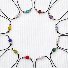 진주미러볼팔찌