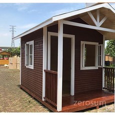  삼각형 오두막 조립식 목조 주택 홈스테이 캡슐 C  상품 이미지