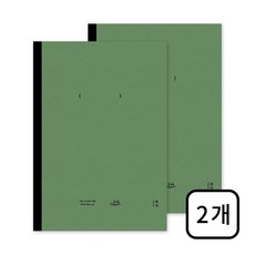 인도사이다 공백 스타일 노트 회의, 2개, 초록색