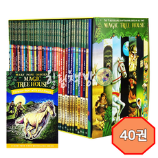 [힐링책방} [책깔피제공] 최신판 매직트리하우스 + 워크북 40권 세트 magic tree house 원서 + 정식 음원 제공 AR 2-3점대 강추