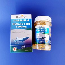 호주 스쿠알렌 1000mg 365정 1년분 상어간유 헬스웨이, 1통