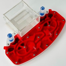 개미 사육장 대형 24x18cm 아크릴 둥지 경막 이동 확장 농장 교육 키트 서식지 Formicarium, 4.Orange - 24x18x6.5cm, 24x18x6.5cm, 1개