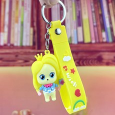 하츄핑인형고리