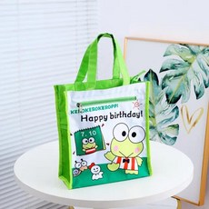 산리오 헬로 키티 50주년 물병 물통 파우치 가방 바구니 굿즈 핸드백 귀여운 만화 쿠로미 시나모롤 인쇄 옥스포드 천 더블 레이어 보관 아트 백