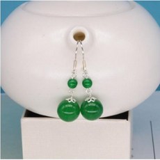 말굽비취귀걸이