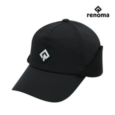 [레노마골프]20FW 남성 니트 귀마개 캡모자 RMACJ4806-199_G, BLACK