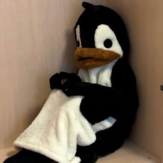 ROUGH DIA_졸리 동물 캐릭터 후드 극세사 원피스 잠옷