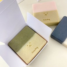 애견학당 순한 천연 저자극 강아지비누 샴푸바 발세정제+거품망세트, 트러블 솝, 104g, 1개