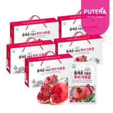 [기타] 저온착즙 100% NFC 통째로 착즙한 루비석류즙 5박스(총 105포), 상세 설명 참조, 상세 설명 참조