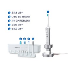 파나소닉 더블 음파 전동 칫솔(EW-DP52) 교체형 리필 칫솔모 2p, 1개, WEW0938(미백케어)