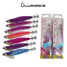TSC루웍스 LWE-21 스퀴드프로TR 3.0호 30g/40g 팁런에기 NEW~특가세일, 30g, 07, 1개