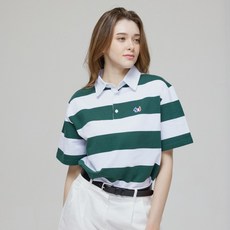 [아가타] 남여 시그니처 스코티 스트라이프 럭비 셔츠 AGT145-105