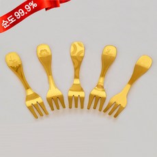 순금 포크 3.75g 24k [돌 합격기원 5종]