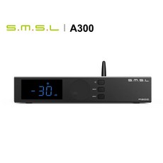 SMSL A300 고해상도 HIFI 블루투스 5.0 전력 증폭기 8 가지 모드 EQ 스테레오/BTL 출력 RCA BT USB 입력 리모컨 포함 - smsl