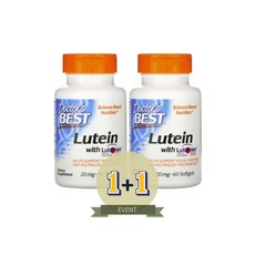 (1+1) 닥터스베스트 루테맥스 루테인 20mg 60정x2개 (120정))