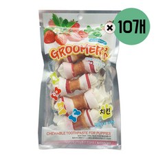 그루머스 치킨우유딩고껌 60g(5p)×10개, 60g, 10개