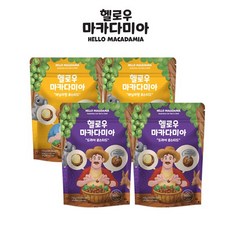 헬로우 마카다미아 총 4봉 (1봉 115g 맛 2종)