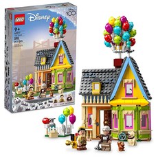 레고 디즈니와 픽사 '업' 하우스 43217 디즈니 100주년 기념 조립 장난감 세트는 9세 이상의 어린이와 영화 팬을 위한 것으로 팬과 창의적 놀이를 사랑하는 모든 사람을 재미있